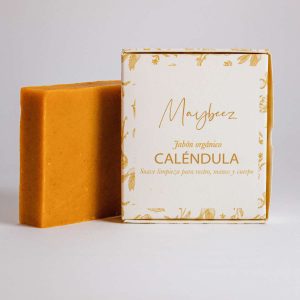 Jabón orgánico de caléndula de Maybeez