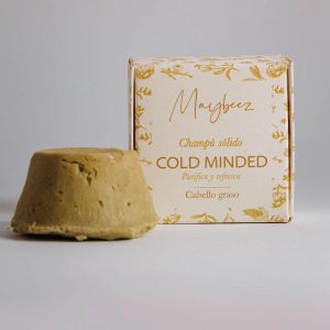 Champú sólido para cabello graso Cold Minded de Maybeez