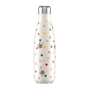 Botella Chilly's Emma Bridgewater abejorros y lunares