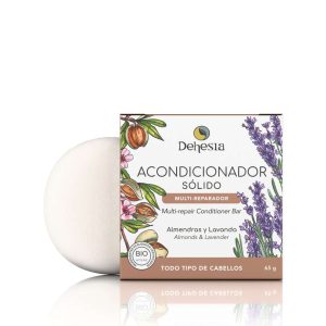 Acondicionador Sólido Multi- Reparador Dehesia con almendras y lavanda