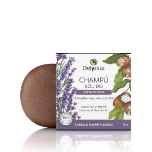 Champú sólido fortalecedor para cabello seco – normal Dehesia