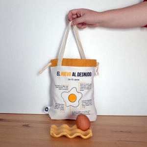 Bolsa de loneta huevos Bubangoo