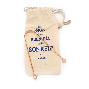 raspador lingual de cobre