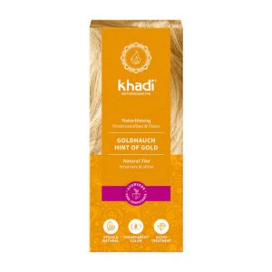 Tinte rubio dorado ayurveda Khadi