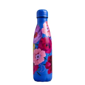 Botella Chilly's Floral Maxi Poppy
