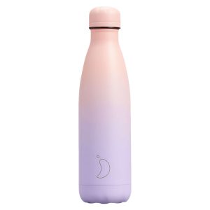 Botella Chilly's Gradient Lavanda 500 ml.
