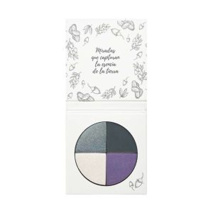 Sombra de ojos 4 colores 01 Gótico Barcelona de NaturaBio Cosmetics