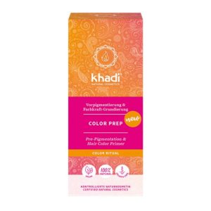 Tinte color prepigmentación ayurveda Khadi