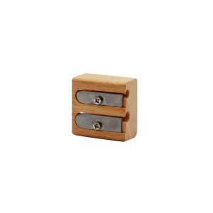 Afilador doble madera Naturaspa